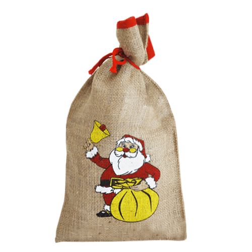 1110-8264 sacchi Natalizi in juta