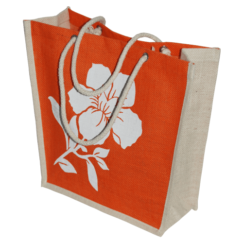 8850-5855 Jute shopping bags "Oranje"